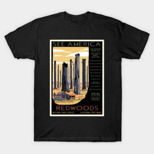 National Parks 2050: Redwoods T-Shirt